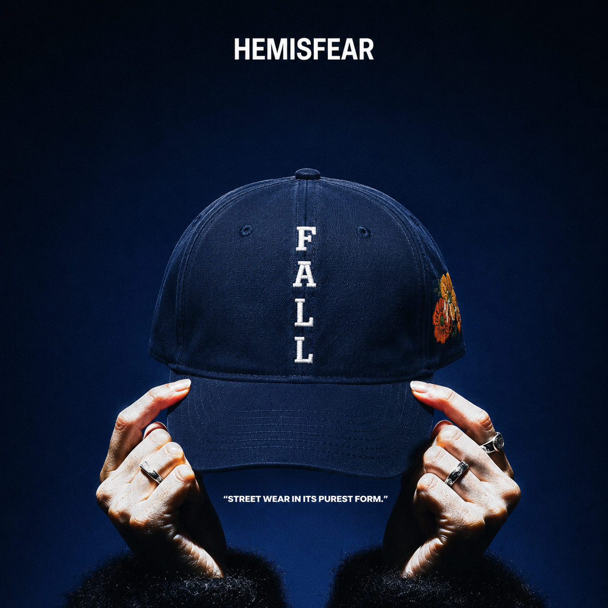Autumn Flow –  Premium Floral Streetwear Hat